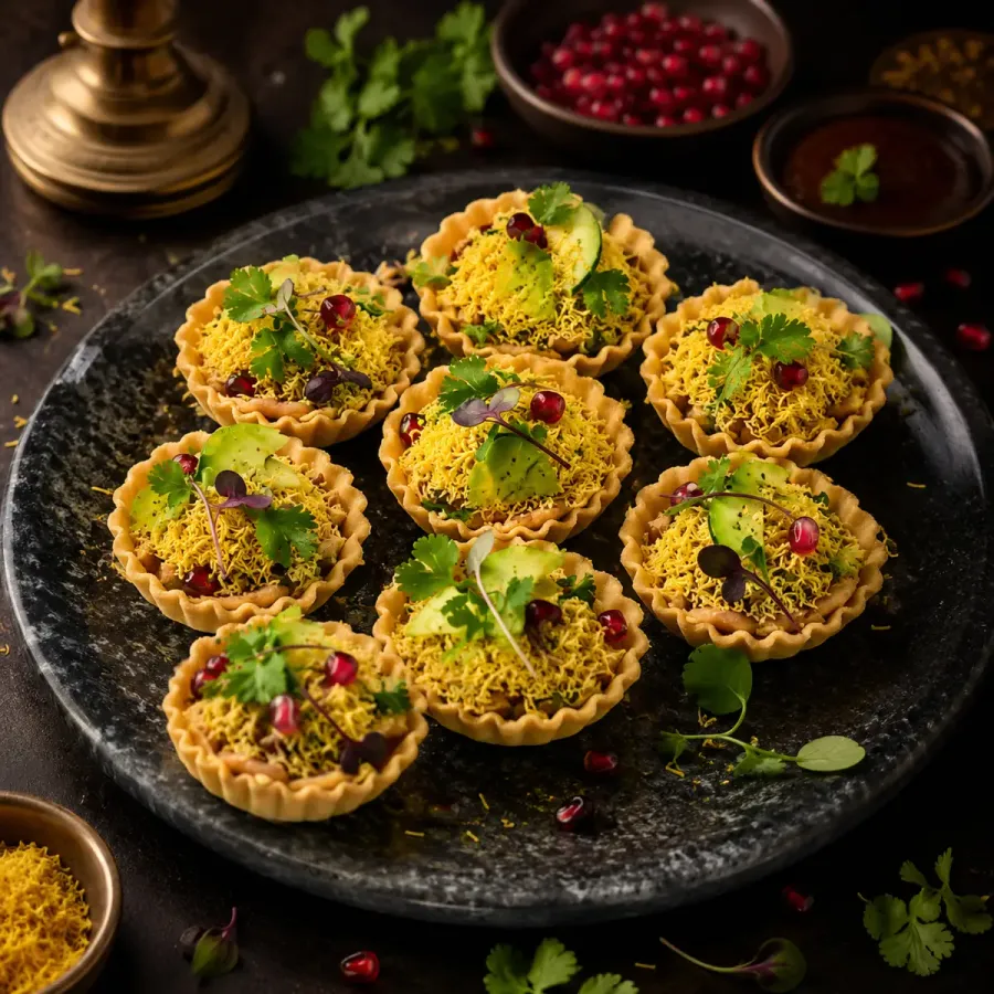 Basket Chaat with Sev